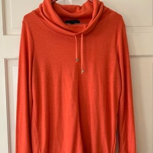 Derek hart coral turtle neck sweater